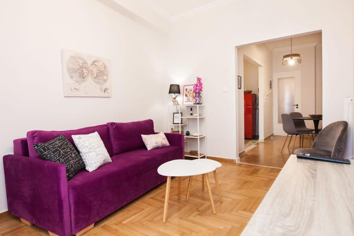 Contemporary Stylish Apartment Located Near Metaxourgeio Area Афины Экстерьер фото